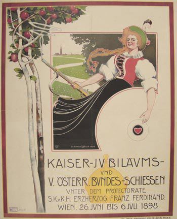 Poster for the Austrian Rifle Association